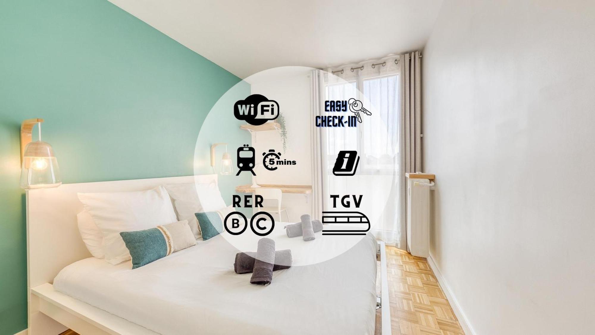 Blue Dream - Rer B&C - Netflix / Disney+/ Easy Check-In マシー エクステリア 写真